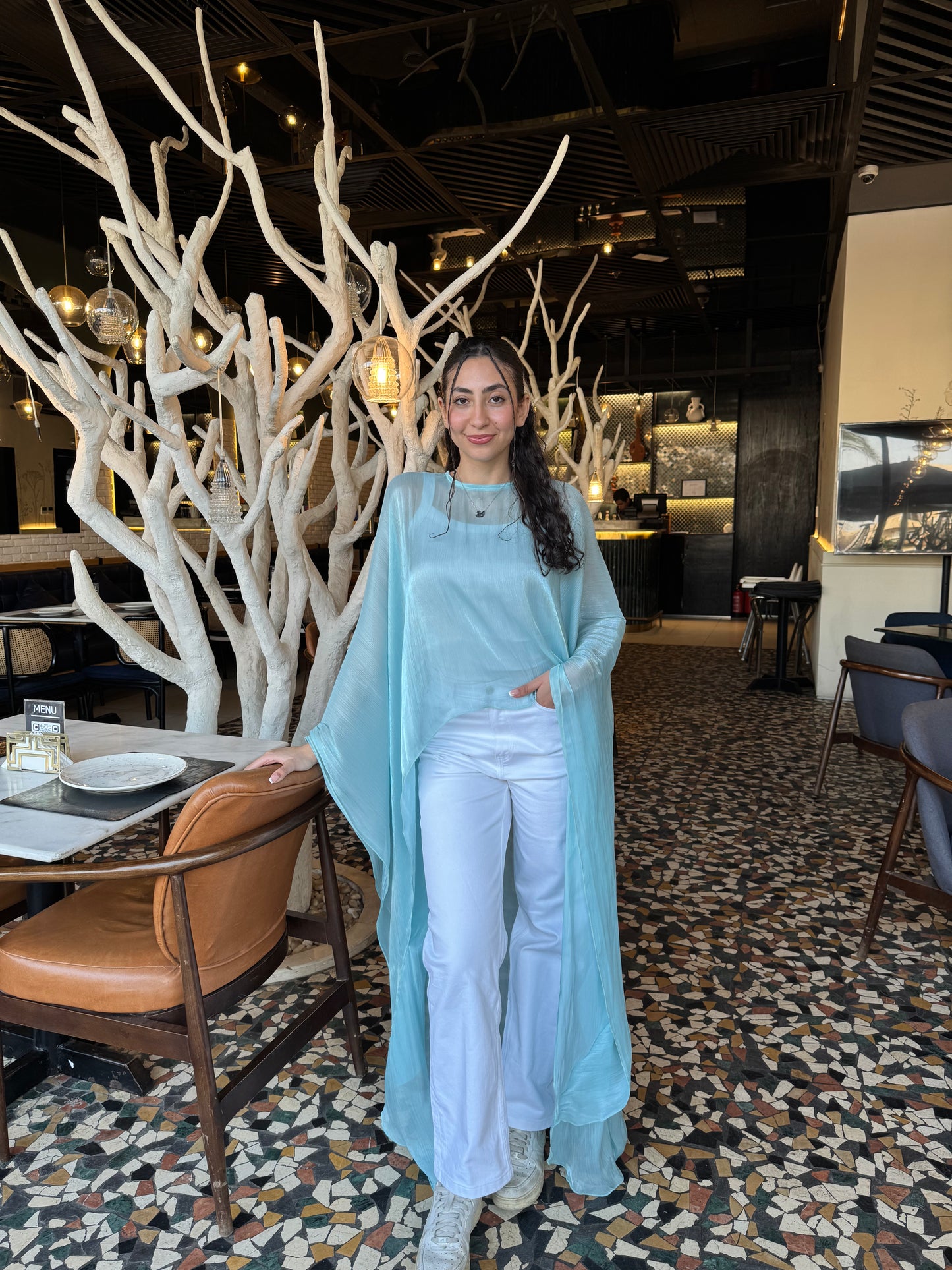 DREAMY BABY BLUE TOP