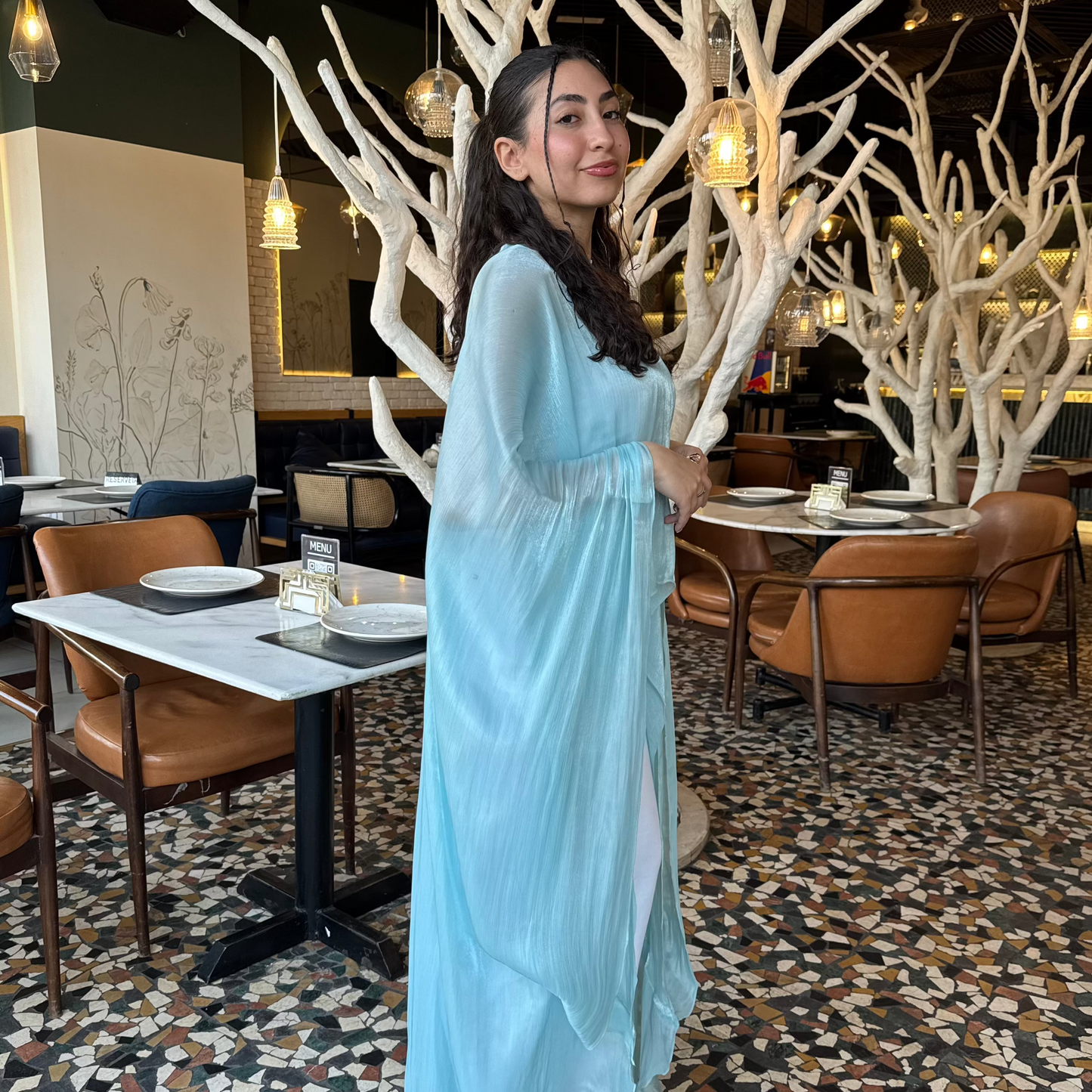 DREAMY BABY BLUE TOP